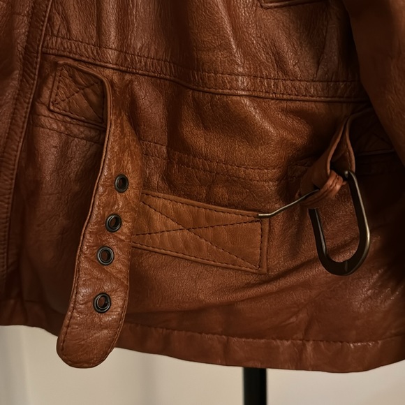 Thinsulate by Wilson’s Genuine leather adventure bound leather jacket circa 1987 - Picture 6 of 11